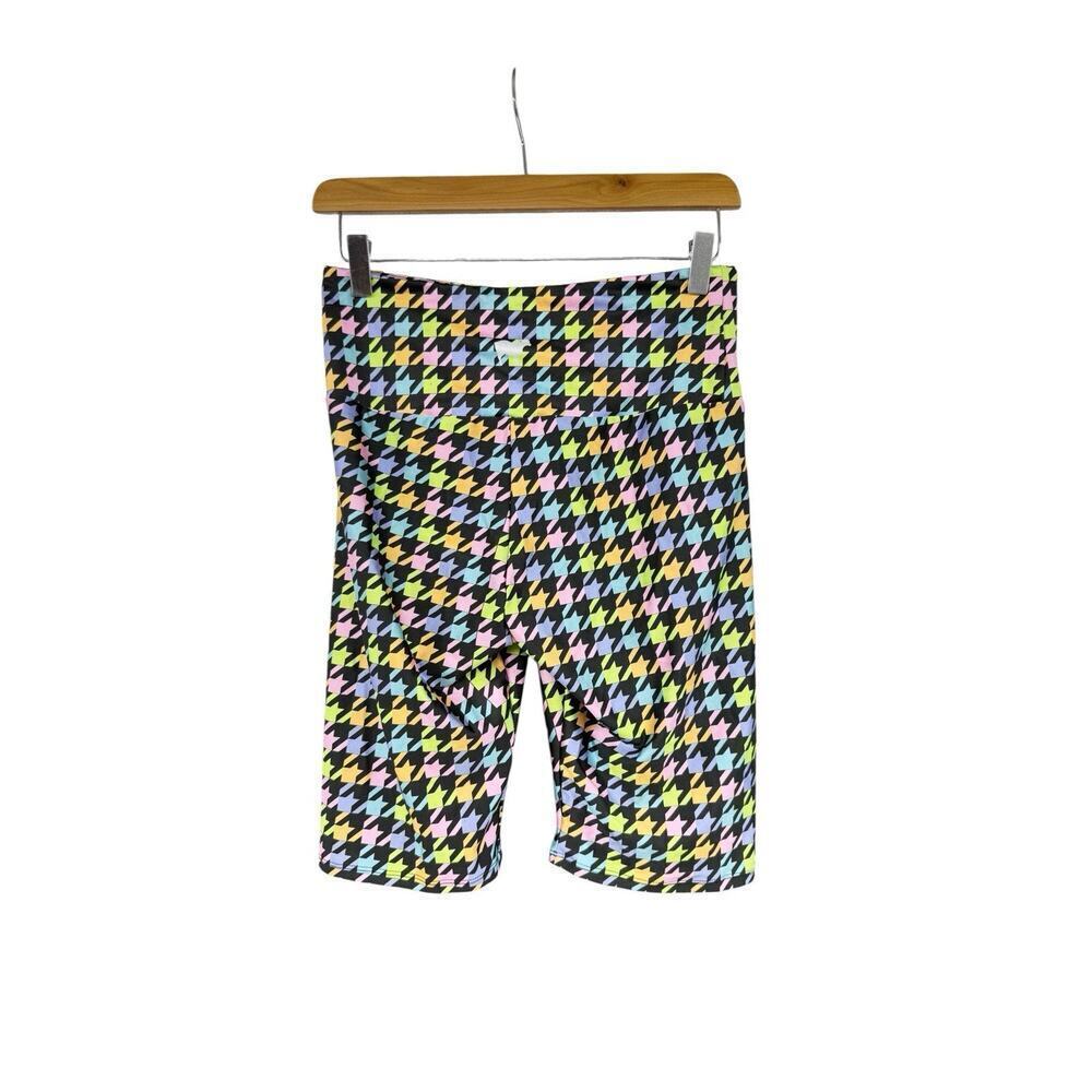 Womens Gold sheep Goldsheep Biker Compression Shorts Houndstooth Spandex XL‎ - Picture 2 of 7